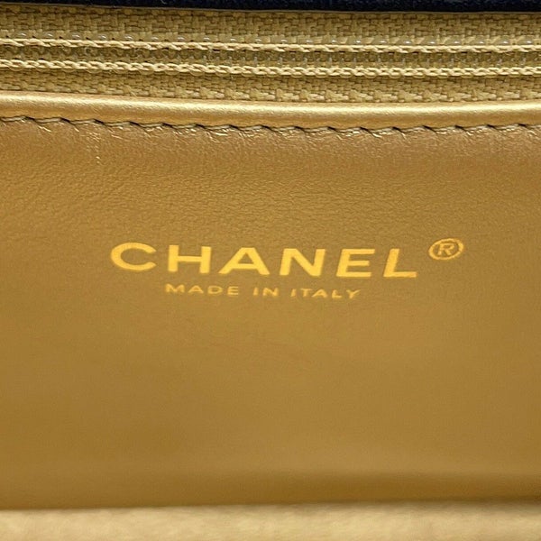 シャネル チェーンショルダーバッグ マトラッセ トップハンドル ラムスキン AS1749 CHANEL 2wayショルダーバッグ