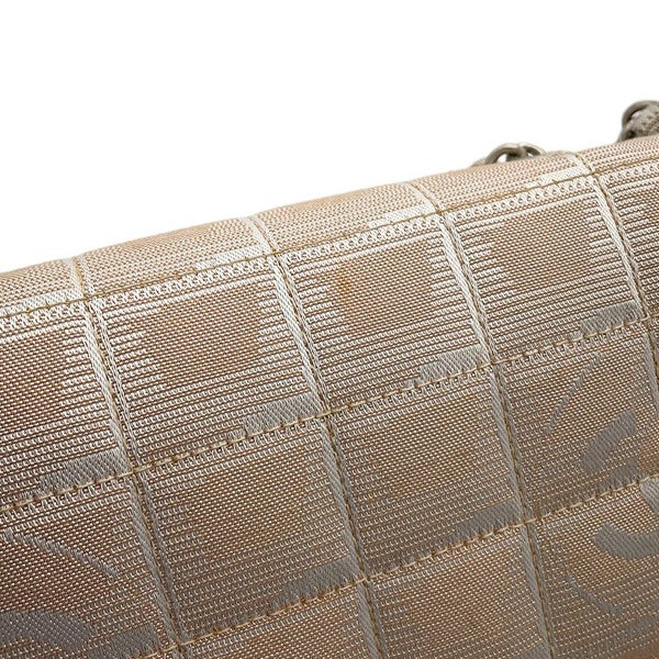 シャネル チェーンショルダーバッグ ココマーク ニュートラベルライン ナイロンジャガード A15285 CHANEL