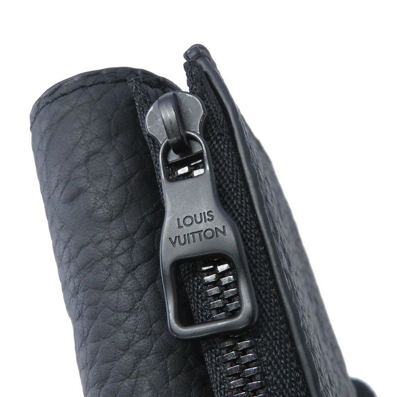 ルイヴィトン 三つ折り財布 モノグラム・パターン/トリヨンレザー ポルトフォイユ・パイロット M82556 旧型金具 黒 ブラック