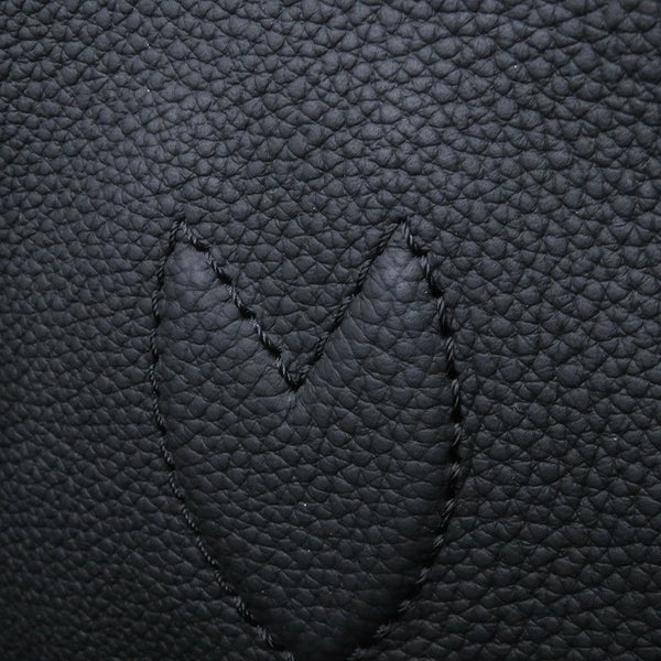 ルイヴィトン トートバッグ モノグラム/グレインレザー ネヴァーフル・インサイドアウト BB M12099 2way ショルダー 黒 ブラック