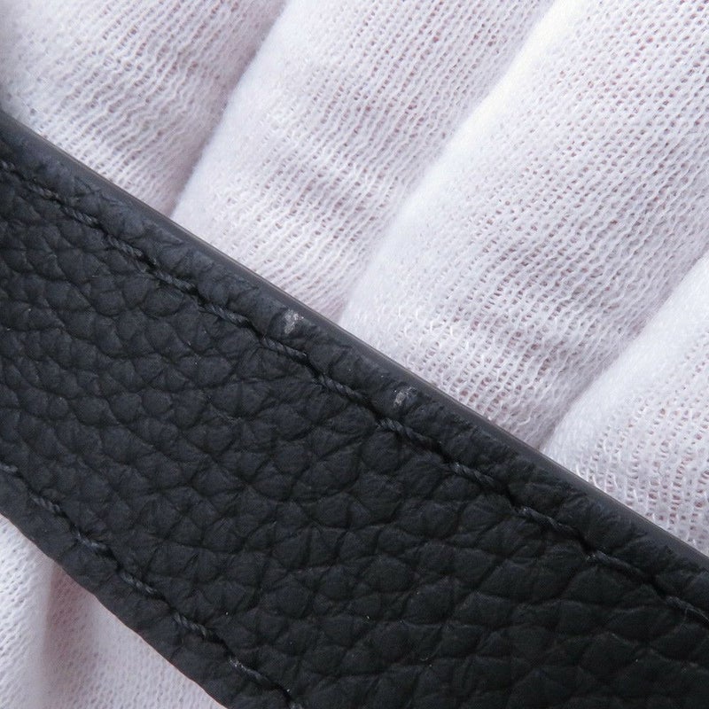 ルイヴィトン トートバッグ モノグラム/グレインレザー ネヴァーフル・インサイドアウト BB M12099 2way ショルダー 黒 ブラック