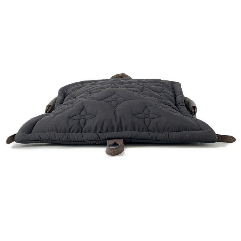 ルイヴィトン リュック リサイクルナイロン/モノグラム LV ピローバックパック M58981 LOUIS VUITTON ブラック 黒