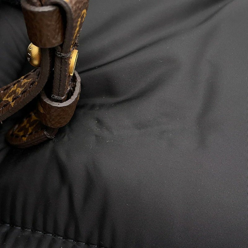 ルイヴィトン リュック リサイクルナイロン/モノグラム LV ピローバックパック M58981 LOUIS VUITTON ブラック 黒