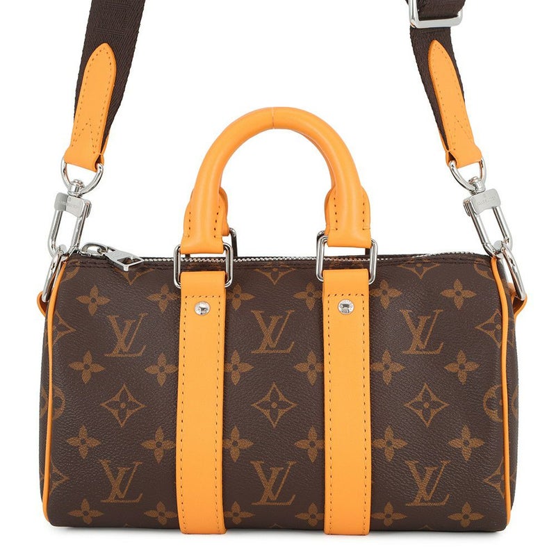 ルイヴィトン ハンドバッグ モノグラム・マカサー キーポル・バンドリエール 25 M12733 2way バッグ LV カラーマニア コレクション