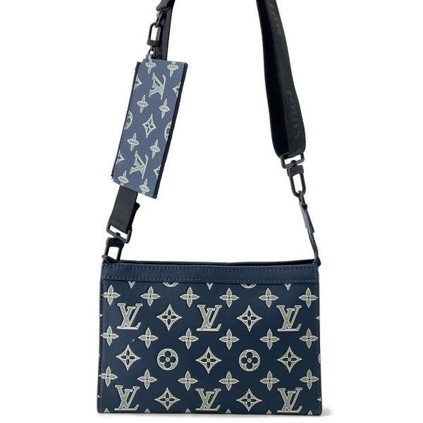 ルイヴィトン ショルダーバッグ モノグラム・シャドウ ガストン・ウェアラブル ウォレット M83384 メンズ