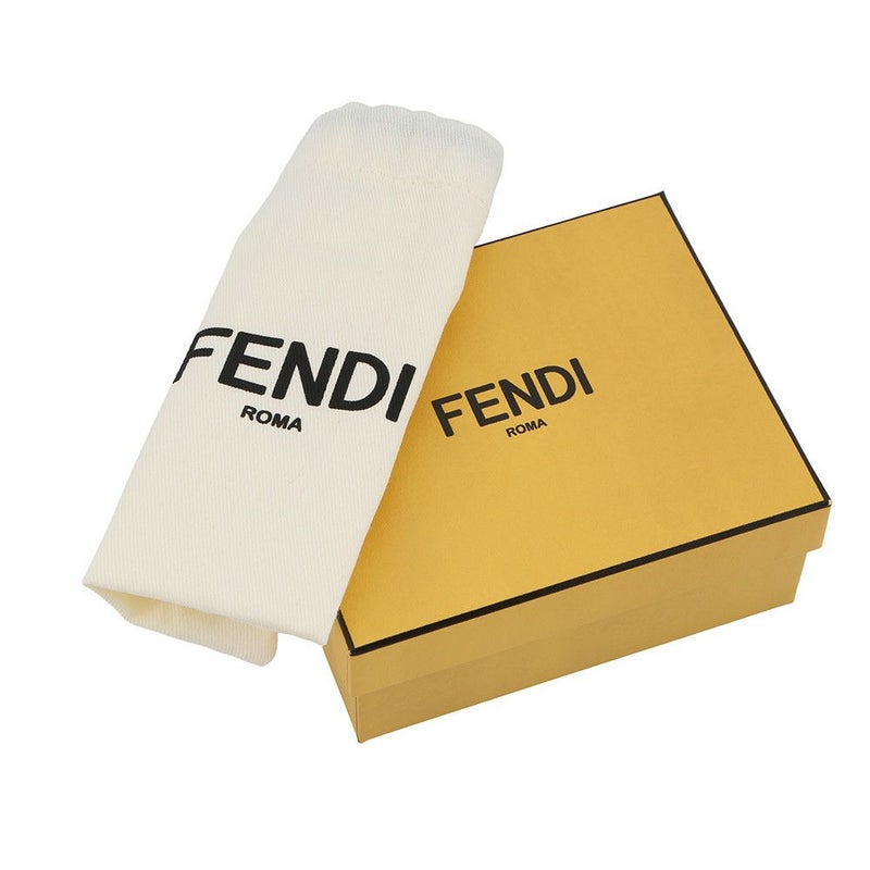 フェンディ 三つ折り財布 バケット マイクロ ナッパレザー 8M0395 FENDI 財布 折りたたみ コンパクトウォレット