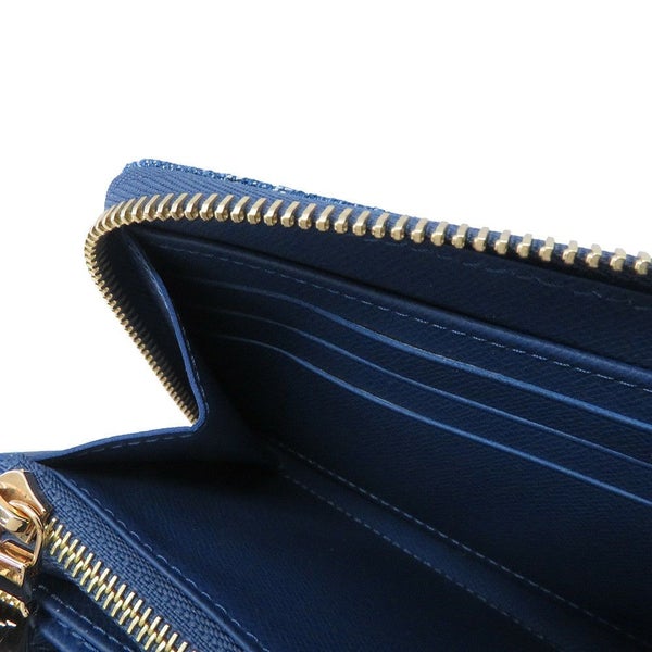 ルイヴィトン 長財布 モノグラム・チェリー デニム LV × TM ジッピー・ウォレット M23161 村上隆コラボ