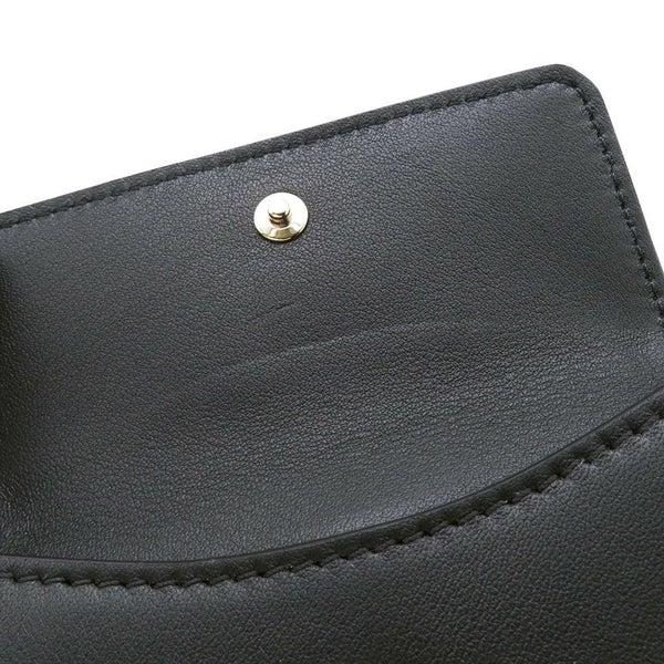 ルイヴィトン 三つ折り財布 カーフレザー ミニ トリフォールド ウォレット・LV ブルーム M15081 黒 ブラック