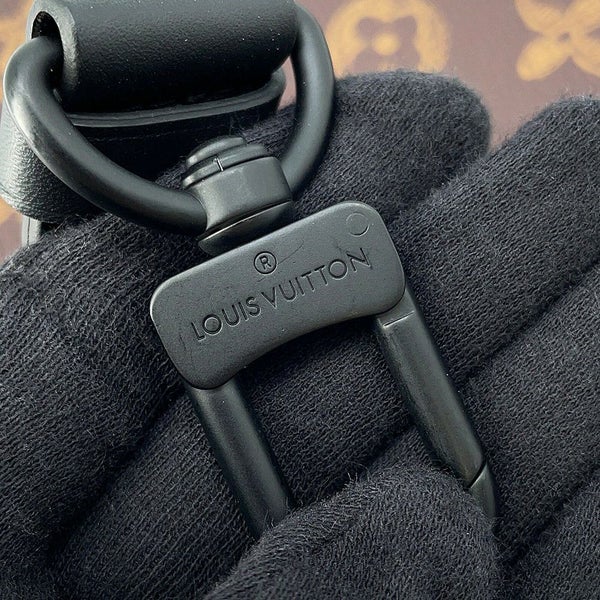 ルイヴィトン ショルダーバッグ モノグラム ホイール・ボックス M59706 LOUIS VUITTON 黒 ブラック ヴァージル･アブロー