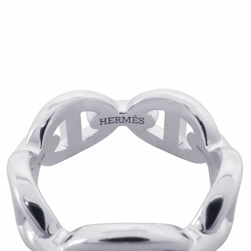 エルメス リング シェーヌダンクル アンシェネPM SV925シルバー リングサイズ50 HERMES ジュエリー