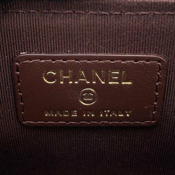 シャネル 二つ折りコインケース マトラッセ ココマーク キャビアスキン AP1958 CHANEL 財布 黒