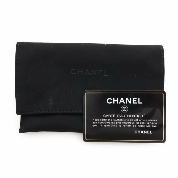 シャネル 二つ折りコインケース マトラッセ ココマーク キャビアスキン AP1958 CHANEL 財布 黒