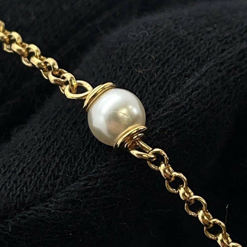 ルイヴィトン ネックレス パンダント LVハート フェイクパール M01042 LOUIS VUITTON アクセサリー