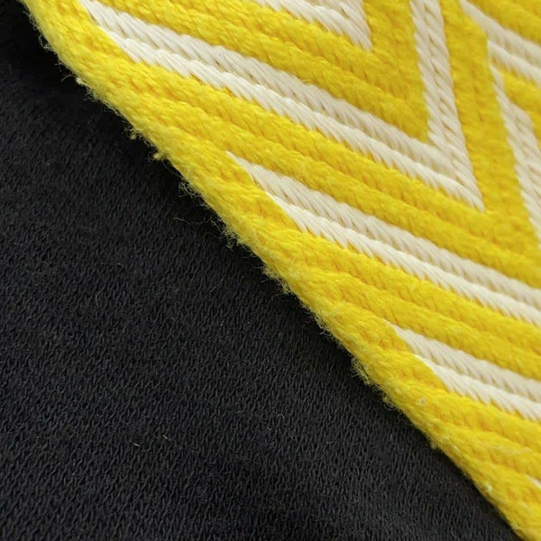 エルメス ショルダーストラップ バンドリエール サングル ジグザグ ジョーヌシトロン/シルバー金具 D刻印