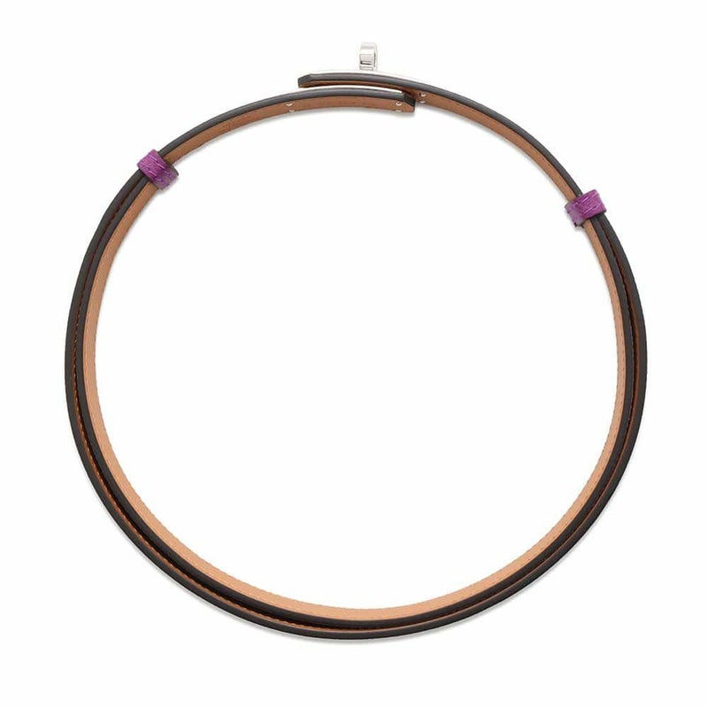 エルメス ケリーベルト アネモネ/シルバー金具 エプソン W刻印 HERMES べルト