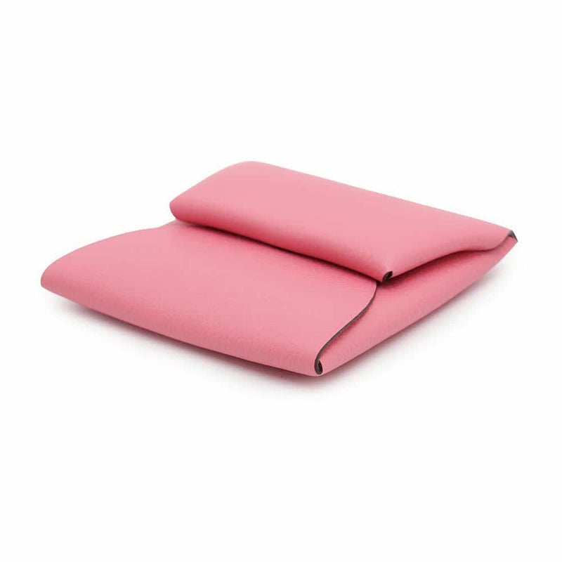 エルメス コインケース バスティア ローズアザレ エバーカラー W刻印 HERMES 小銭入れ