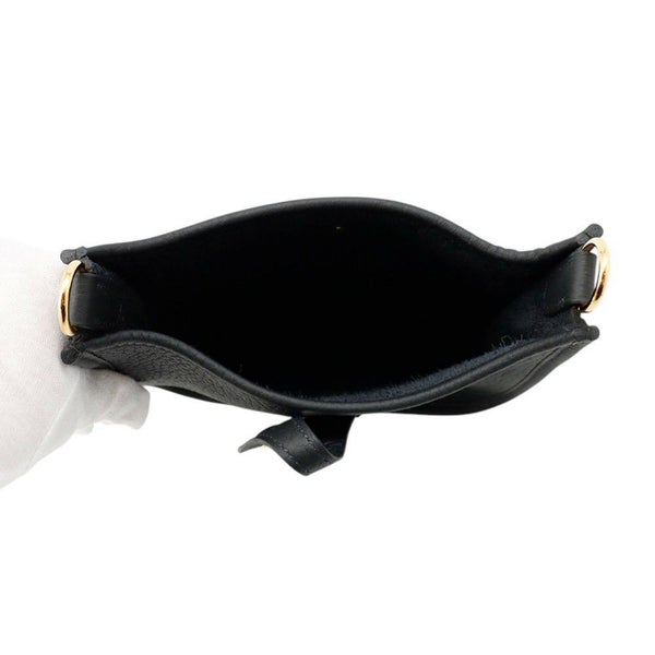 エルメス エブリンTPM 111cm アマゾン ブラック/ゴールド金具 トリヨンクレマンス K刻印 黒