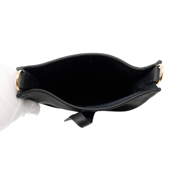 エルメス エブリンTPM 111cm アマゾン ブラック/ゴールド金具 トリヨンクレマンス K刻印 黒