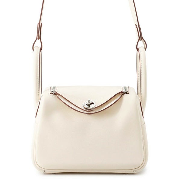 エルメス リンディ ミニ ナタ/シルバー金具 スイフト K刻印 ２wayショルダー