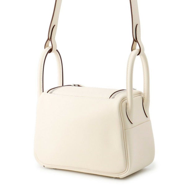 エルメス リンディ ミニ ナタ/シルバー金具 スイフト K刻印 ２wayショルダー