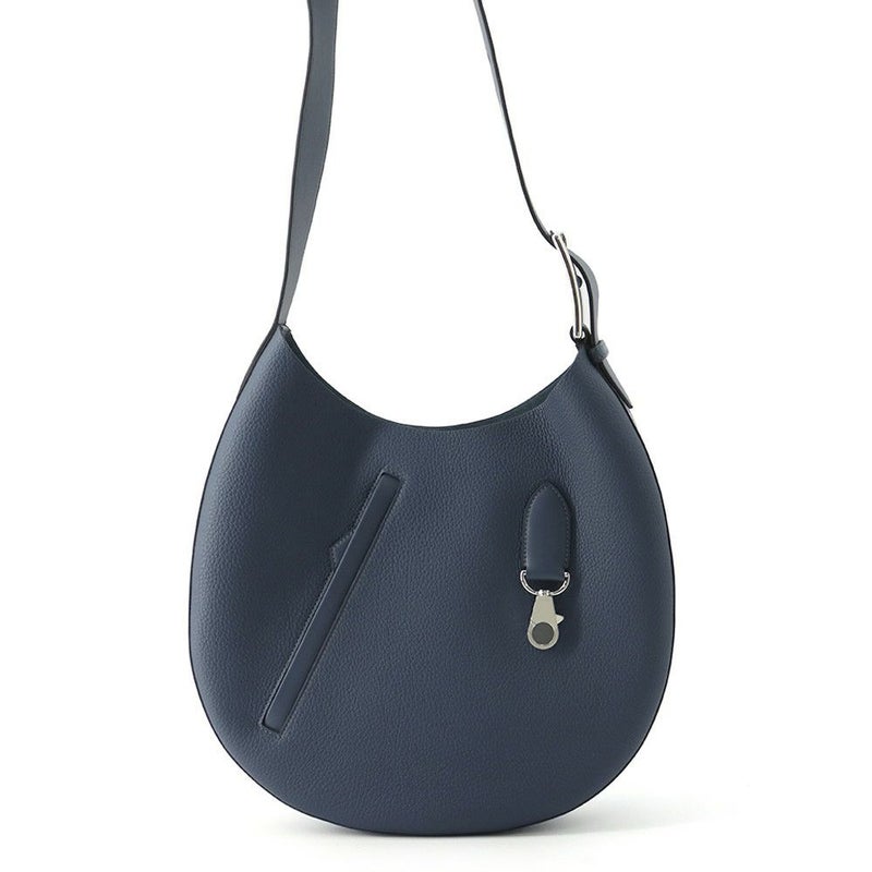 エルメス ショルダーバッグ アルソン ブルードプリュス/シルバー金具 トゴ B刻印