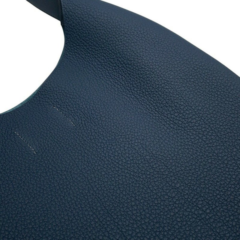 エルメス ショルダーバッグ アルソン ブルードプリュス/シルバー金具 トゴ B刻印