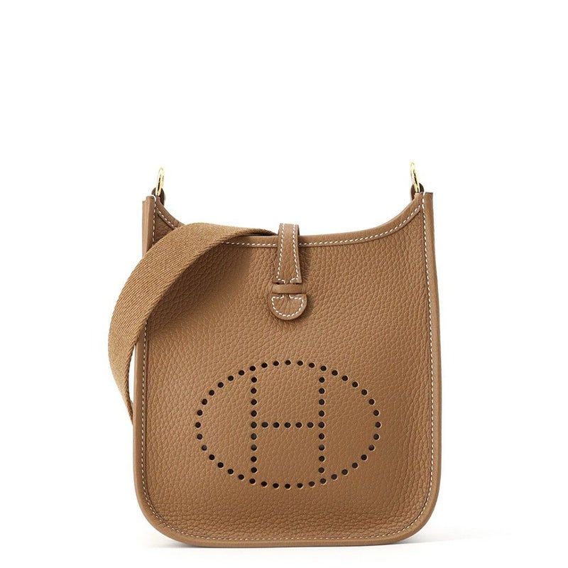 エルメス エブリンTPM 111cm アマゾン ゴールド/ゴールド金具 トリヨンクレマンス K刻印