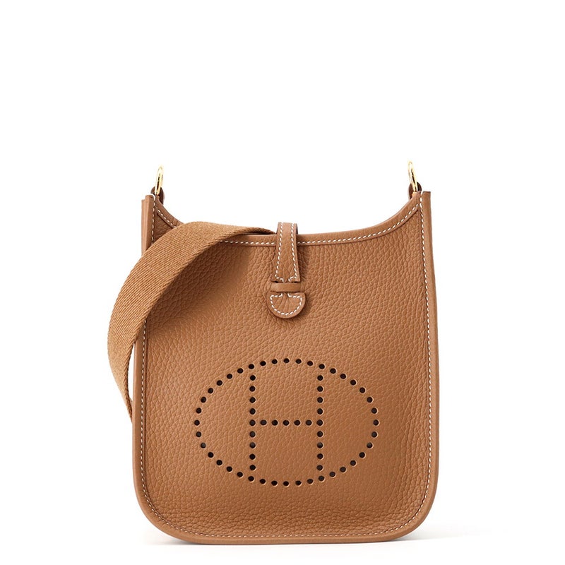 エルメス エブリンTPM 111cm アマゾン ゴールド/ゴールド金具 トリヨンクレマンス K刻印