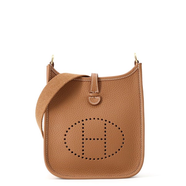 エルメス エブリンTPM 111cm アマゾン ゴールド/ゴールド金具 トリヨンクレマンス K刻印