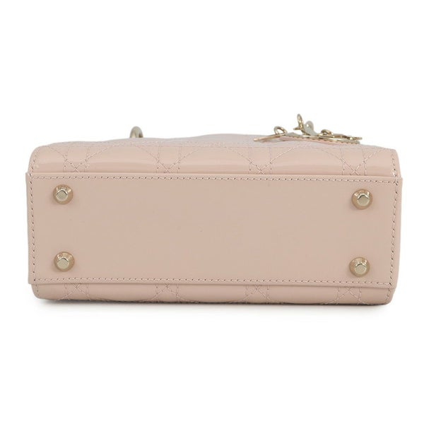 クリスチャン・ディオール ハンドバッグ レディディオール カナージュ ミニ パテントレザー M0505OWCB 2way