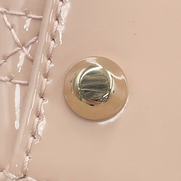 クリスチャン・ディオール ハンドバッグ レディディオール カナージュ ミニ パテントレザー M0505OWCB 2way