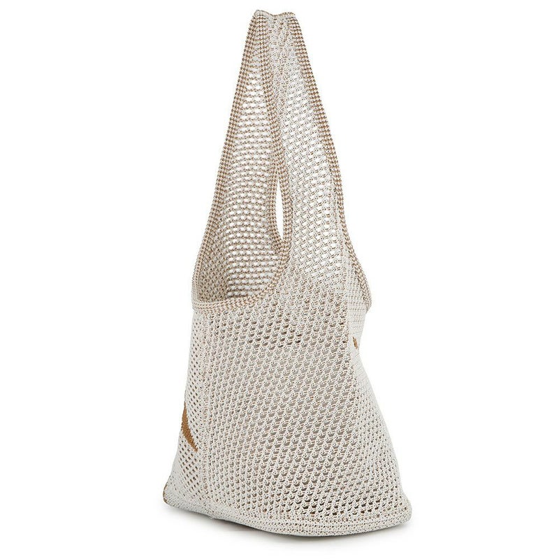 バーバリー ショルダーバッグ EKD クロシェバッグ ビスコース 8109266 BURBERRY 白