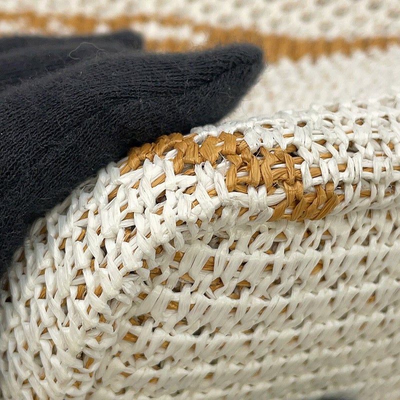 バーバリー ショルダーバッグ EKD クロシェバッグ ビスコース 8109266 BURBERRY 白