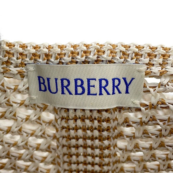 バーバリー ショルダーバッグ EKD クロシェバッグ ビスコース 8109266 BURBERRY 白