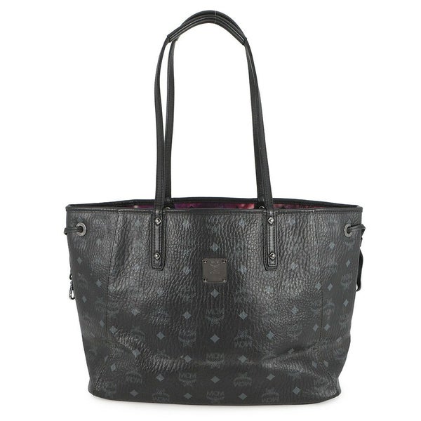 エムシーエム トートバッグ ヴィセトス レザー MWPS5AVI38BK001 MCM 黒