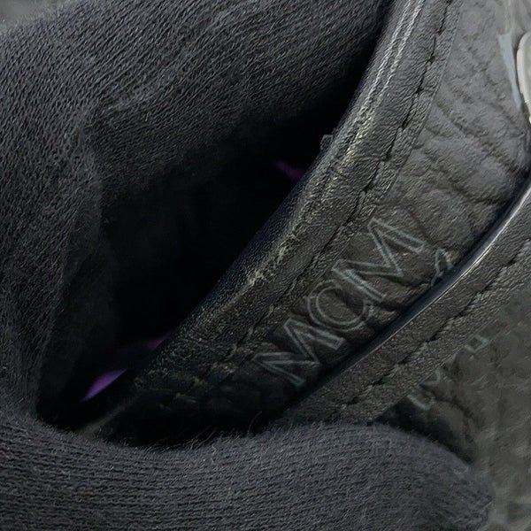 エムシーエム トートバッグ ヴィセトス レザー MWPS5AVI38BK001 MCM 黒