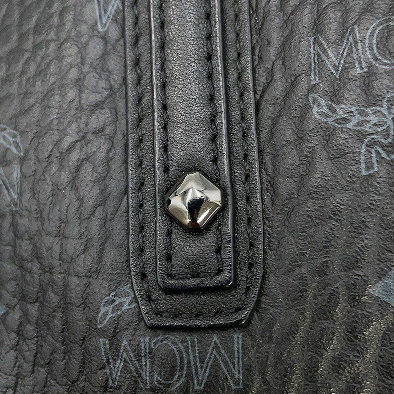 エムシーエム トートバッグ ヴィセトス レザー MWPS5AVI38BK001 MCM 黒