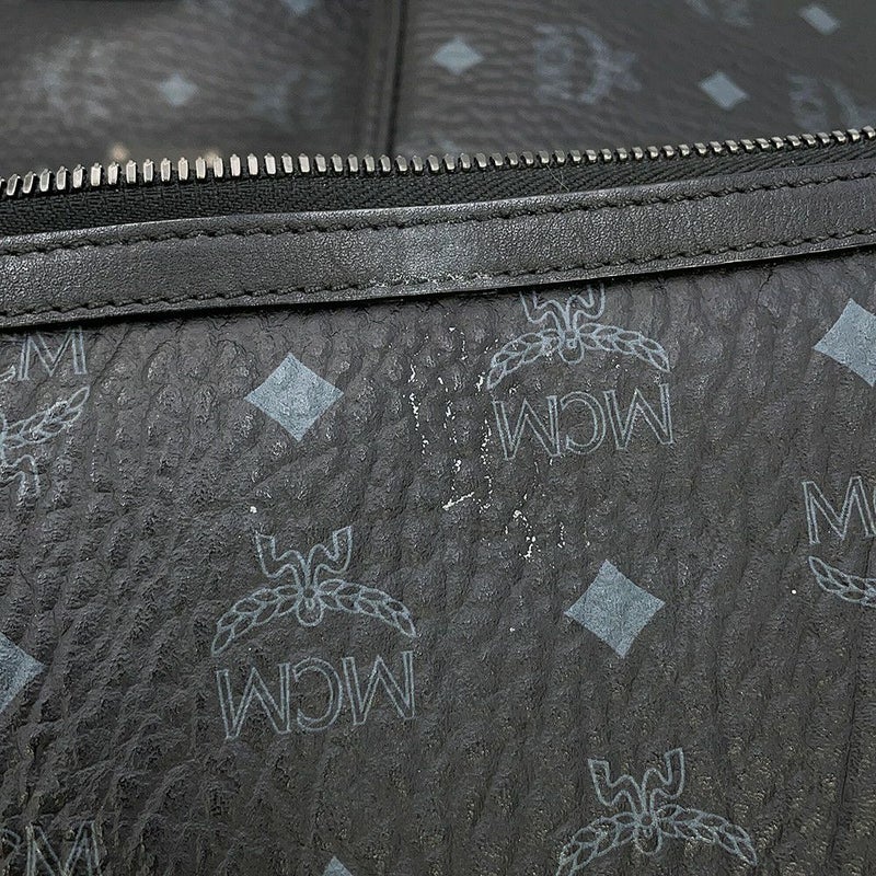 エムシーエム トートバッグ ヴィセトス レザー MWPS5AVI38BK001 MCM 黒