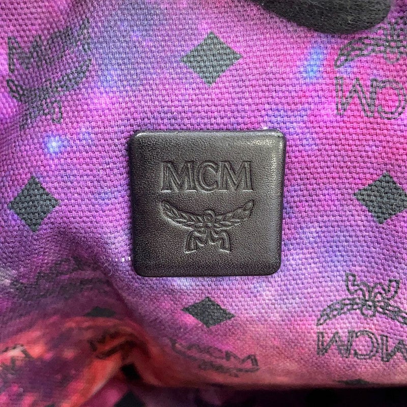 エムシーエム トートバッグ ヴィセトス レザー MWPS5AVI38BK001 MCM 黒