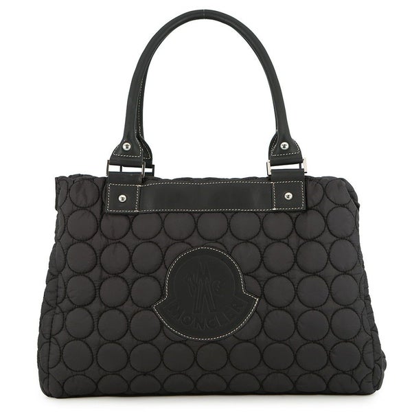 モンクレール トートバッグ キルティング ナイロン MONCLER 黒