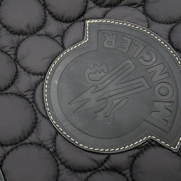 モンクレール トートバッグ キルティング ナイロン MONCLER 黒