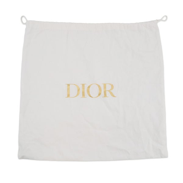 クリスチャン・ディオール チェーンショルダーバッグ マクロカナージュ CD ラウンジ ホーボーバッグ ラムスキン M22626FBE 白