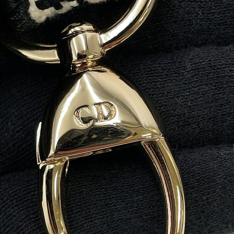 ディオール ハンドバッグ LADY D-LITE ハウンドトゥース ミディアム キャンバス M0565ONGE 2way 白 黒 千鳥格子