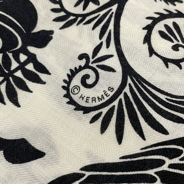 エルメス ストール カレ140 カレジェアン オルフェウスの魅力に誘われて Sous le Charme d'Orphee HERMES 2024年秋冬