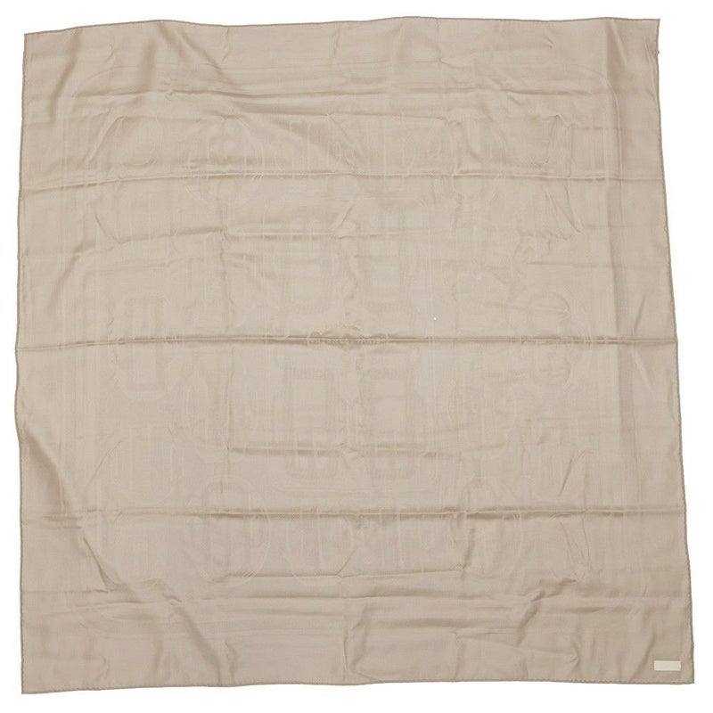 エルメス ストール カレ115 モダンなバックル BOUCLERIE MODERNE カシミヤ シルク