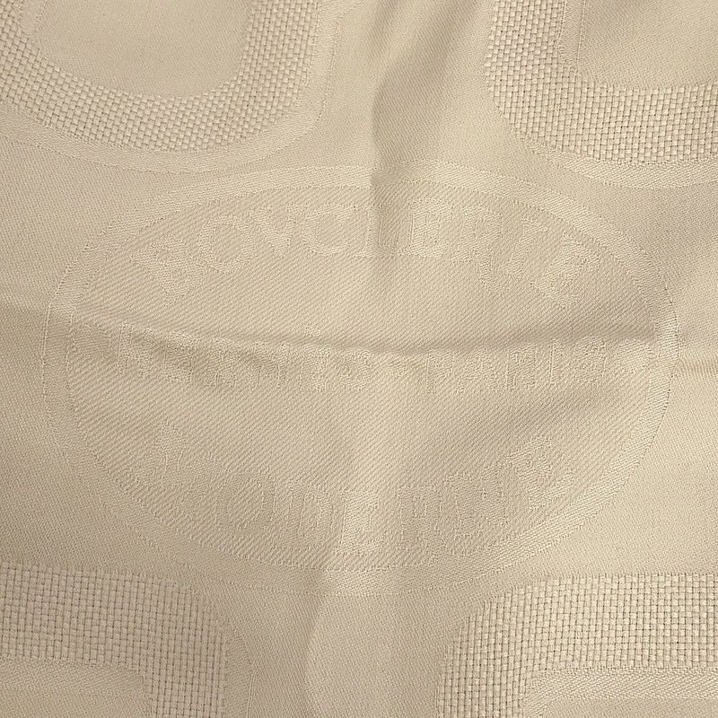 エルメス ストール カレ115 モダンなバックル BOUCLERIE MODERNE カシミヤ シルク