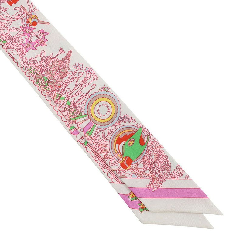 エルメス スカーフ ツイリー ポニー・ピット・ストップ Pony Pit Stop HERMES シルクツイル 2025年秋冬