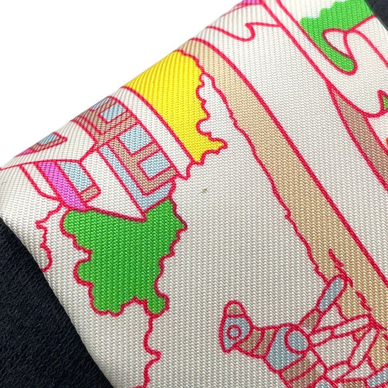 エルメス スカーフ ツイリー ポニー・ピット・ストップ Pony Pit Stop HERMES シルクツイル 2025年秋冬