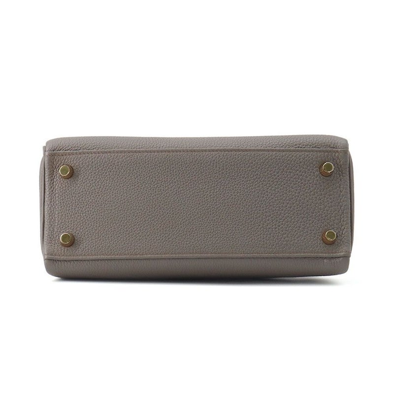 エルメス ハンドバッグ ケリー25 内縫い エタン/ゴールド金具 トゴ B刻印 ２wayショルダー