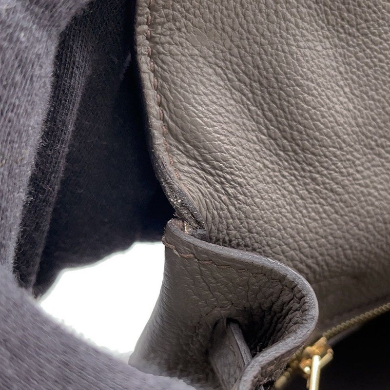 エルメス ハンドバッグ ケリー25 内縫い エタン/ゴールド金具 トゴ B刻印 ２wayショルダー